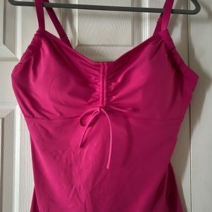 Lands End Tankini Top Sz 16DDD